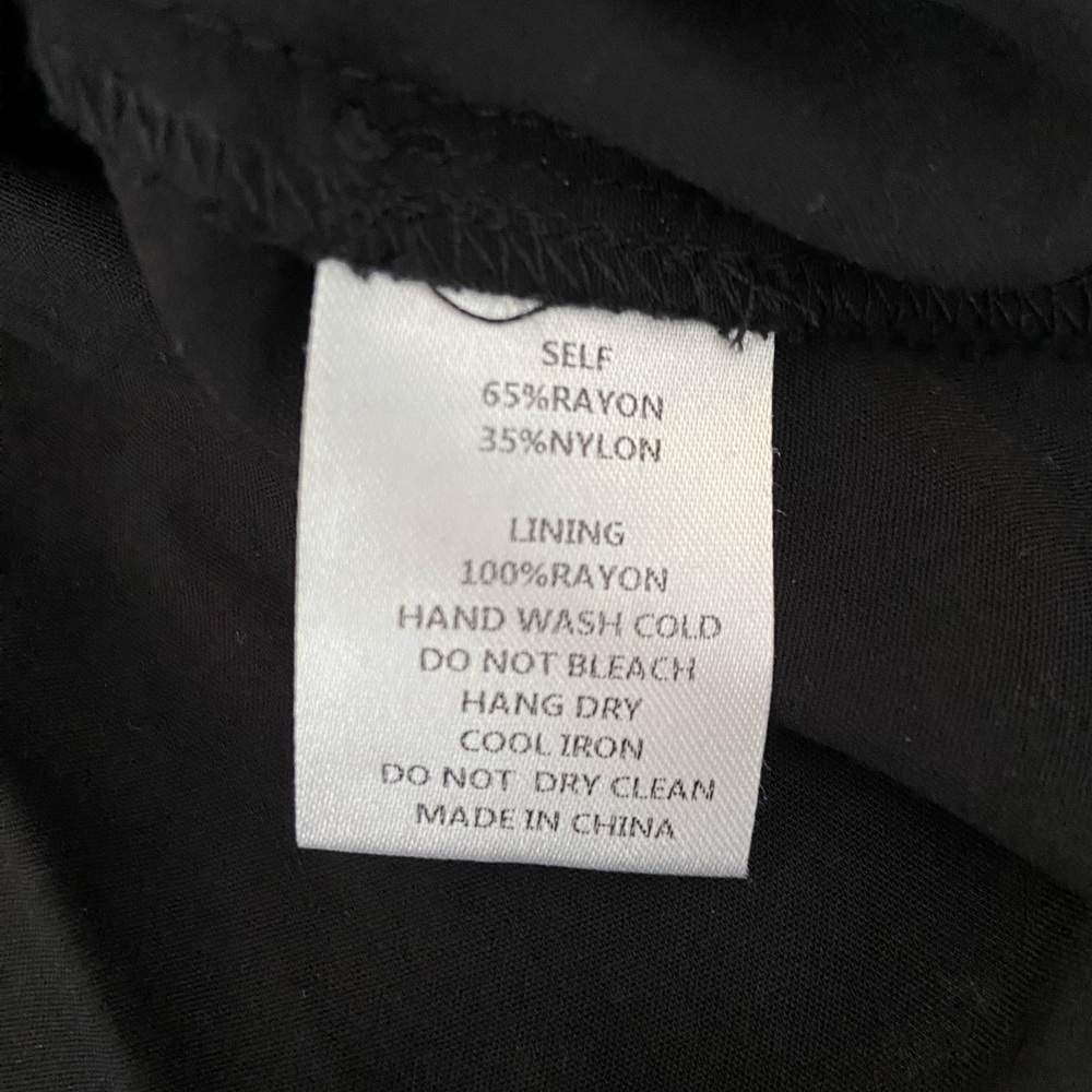 ALL:ROW BLACK SLIP SIZE SMALL - Picture 4 of 8